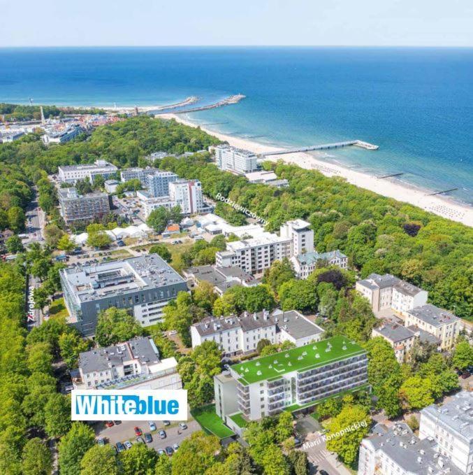 Seaside Apartamenty Whiteblue I Kolobrzeg Sauna & Fitness & Bawialnia Dla Dzieci & Rowerownia - W Cenie Pobytu Bagian luar foto